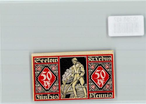 Seelow Notgeld 50 Pfennig