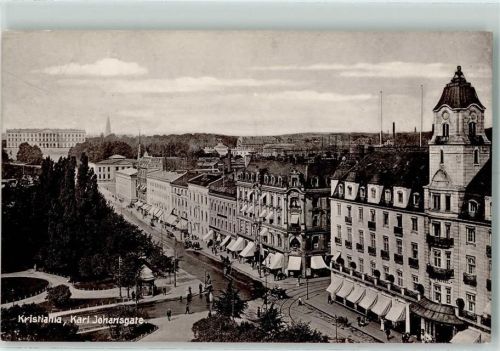 Oslo 1922 Karl Johansgate AK