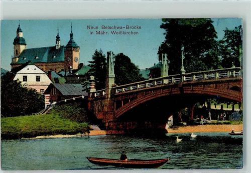 Hranice nad Morave 1915 Betschwa Brücke Mähren