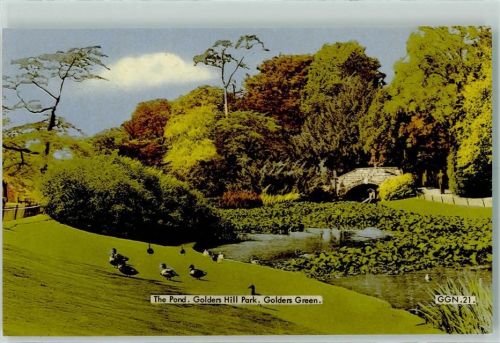 London The Pond Golders Hill Park Golders Green