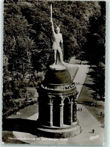 Hiddesen Hermannsdenkmal Fliegeraufnahme