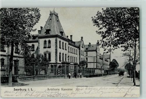 Sarrebourg 1915 Artillerie Kaserne