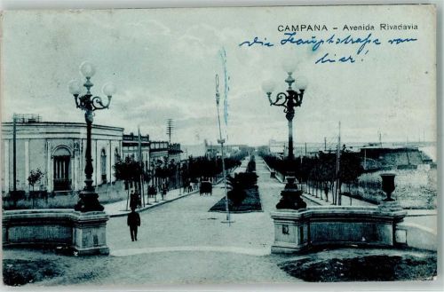 Campana 1923 Avenida Rivadavia AK
