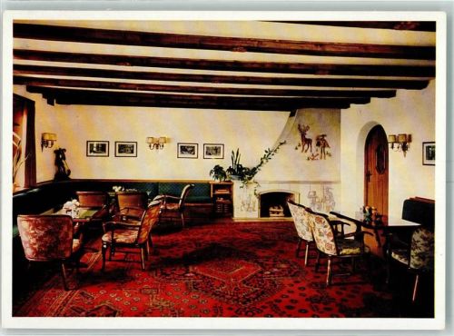 Schliersee Hotel Schliersbergalm Innenansicht Hotelhalle
