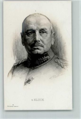 v. Kluck - Rotophot 18 - Wohlfahrtskarte Kriegsfürsorge , sehr gute Erhaltung AK
