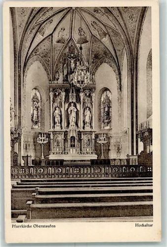 Oberstaufen Kirche Hochaltar