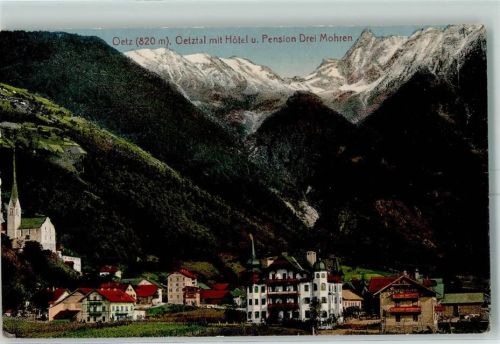 Oetz Oetztal mit Hotel Pension Drei Mohren
