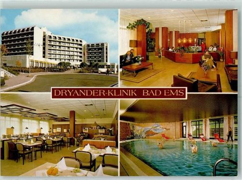 Bad Ems Drylander Klinik Innenansicht Schwimmbad