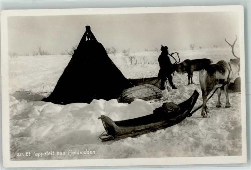 Hammerfest Rentiere Tracht