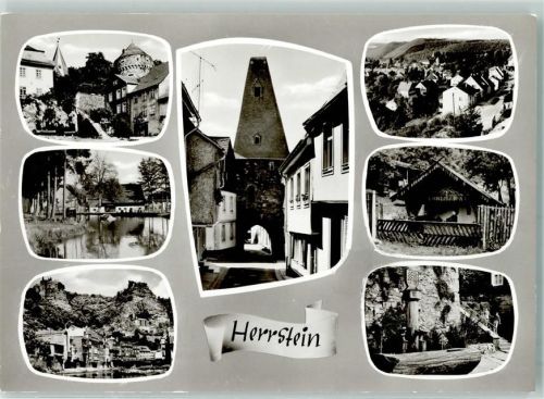 Herrstein Rückseite mit Abschürfungen und Kleberesten