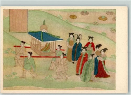 Beijing Tracht Sänftenzug