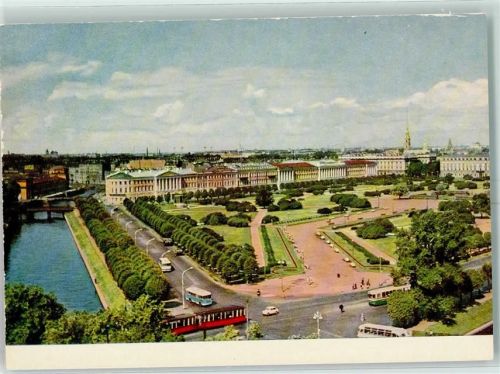 St. Petersburg Straßenbahn Omnibus Marsfeld