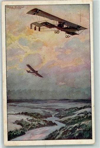 1917 sign. Hans Rudolf Schulze AK