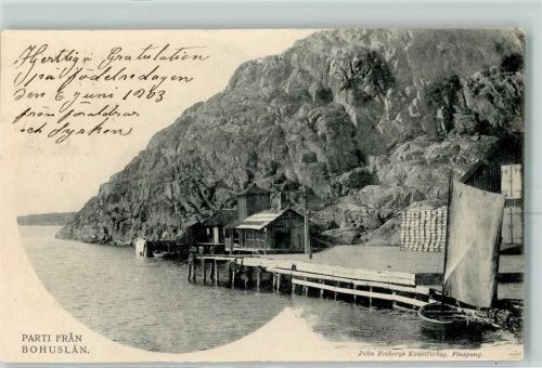 Uddevalla 1903 Hafen