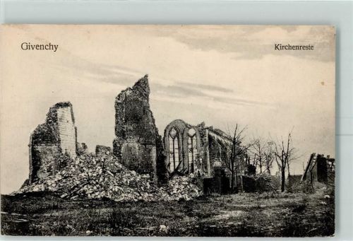 Givenchy-en-Gohelle Kirche Ruine