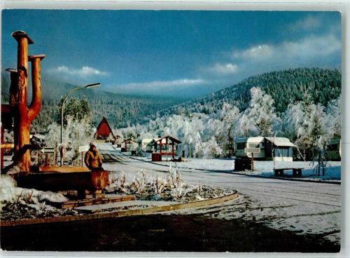 Lackenhäuser Ferienzentrum Wohnwagen Winter