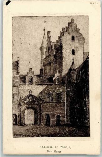 Den Haag Ridderzaal en Poortje