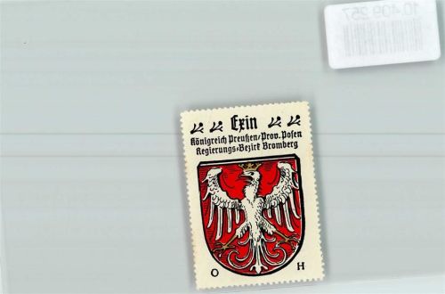 Exin Vignette Wappen Kaffee Hag ca 1920-1940