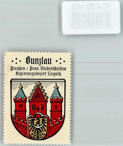 Bunzlau Vignette Wappen Kaffee Hag ca 1920-1940