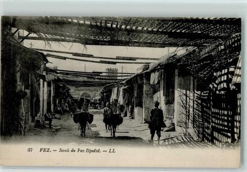 Fes 1919 Souk de Fez Djedid AK