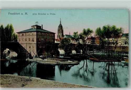 Frankfurt Alte Brücke und Dom