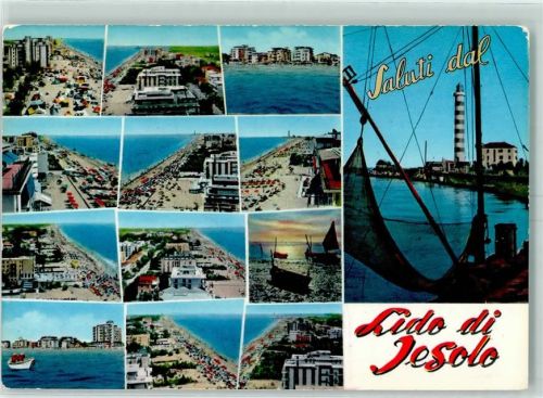 Jesolo Lido Strand Schiff Boot Strand Adria