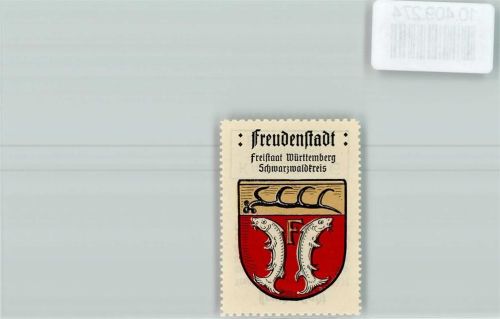 Freudenstadt Vignette Wappen Kaffee Hag ca 1920-1940
