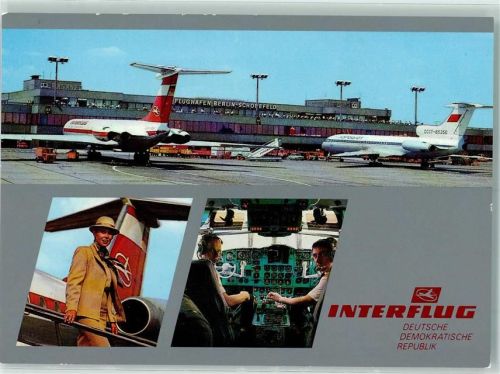 Schönefeld Interflug AK
