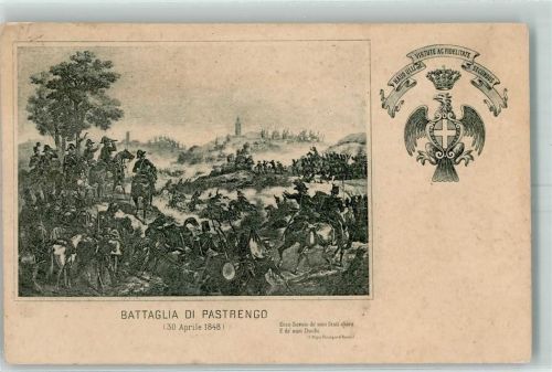 1905 Battaglia di Pastrengo 1948 Festa 1. Reigemento Fanteria Wappen AK
