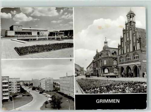 Grimmen Kulturhaus Neubaugebiet Platz der Freundschaft