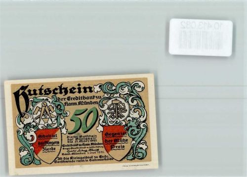 Hann. Münden Notgeld