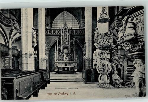 Freiberg Dom zu Freiberg Altaransicht
