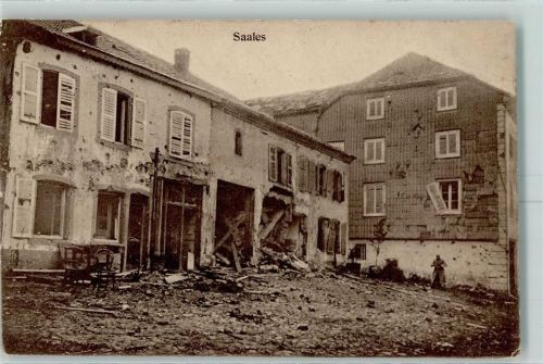 Saales 1915 Feldpost WK I 39. Res.Div.