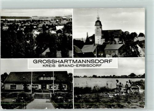 Großhartmannsdorf Kirche Badesee