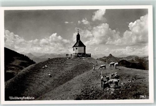Wallberg Wallbergkirchlein Almbauern