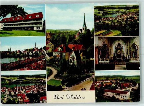 Bad Waldsee Kirche Innenansicht Fliegeraufnahmen