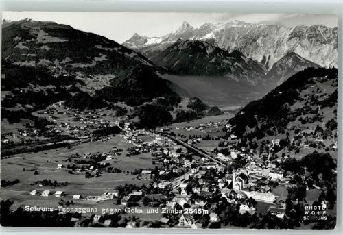 Schruns Tschagguns gegen Golm und Zimba