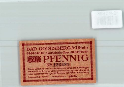 Bad Godesberg Notgeld