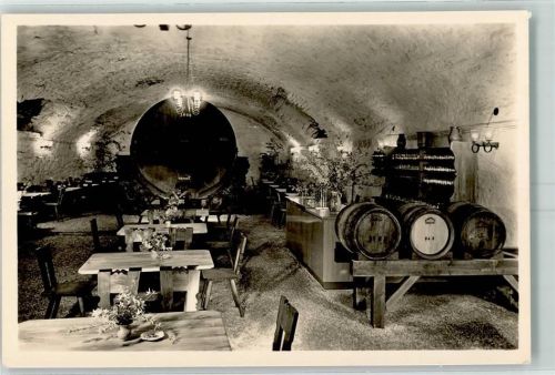 Insel Mainau Gasthaus Torkel Keller 25000 Liter Faß von 1689 Innenansicht