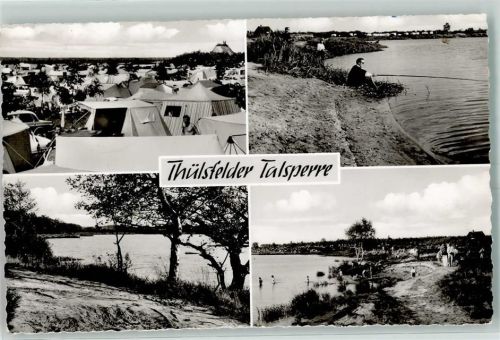 Petersfeld Thülsfelde Talsperre Campingplatz A. Dittrich jr.