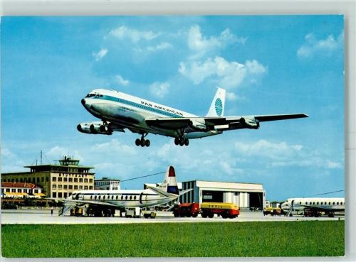 Stuttgart Pan American Maschine landet AK