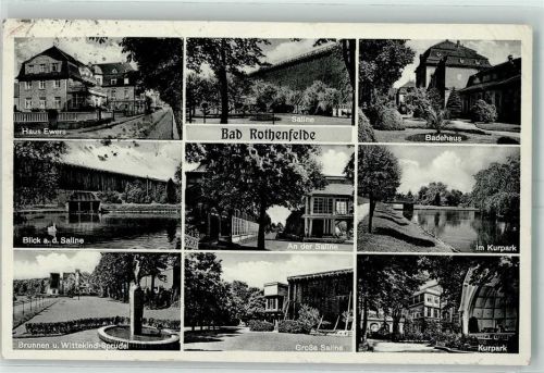 Bad Rothenfelde Haus Ewers Saline Badehaus Kurpark Brunnen Wittekindsprudel