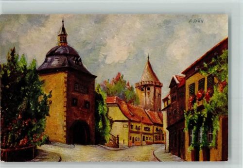 Mühlhausen Nr. 1461 von E. Jahn - Mühlhausen in Thüringen AK
