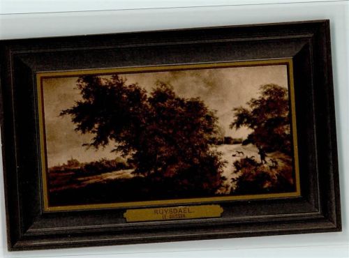 Gemälde Ruysdael, Le Buisson - Schmuckrahmen - Landschaft