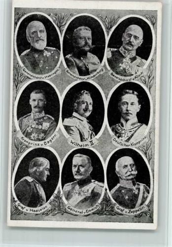 Kaiser Wilhelms Heerführer, AK
