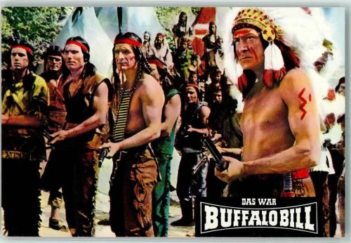 Das war Buffalo Bill Bild 63 Gloria Film Sammelbild Indianer