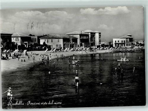 Rivabella Pensioni viste dal mare
