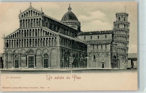 Pisa La Cattedrale Schiefer Turm