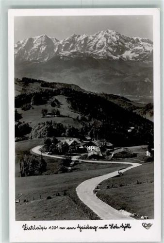 Salzburg Zistealpe am Gaisberg mit Hoh. Göll Hüttenstempel