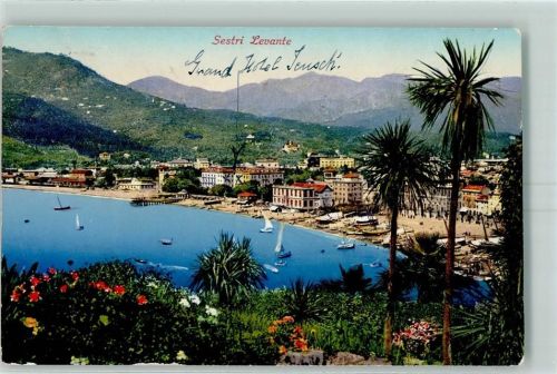 Sestri Levante Fischerboot Segelboot
